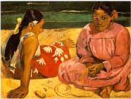 Schilderij: Tahitian Women on beach
van Paul Gauguin